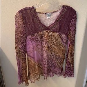 Alberto Makali long sleeve blouse